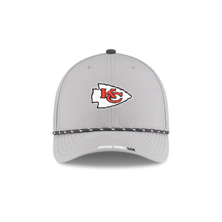 Kansas City Chiefs Super Bowl LIX Sideline 9FORTY M-Crown Snapback Hat