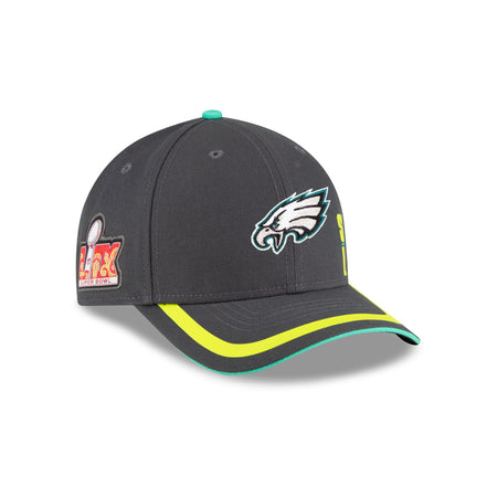 Philadelphia Eagles Super Bowl LIX Participation 9FORTY M-Crown Snapback Hat