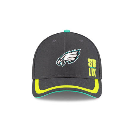 Philadelphia Eagles Super Bowl LIX Participation 9FORTY M-Crown Snapback Hat