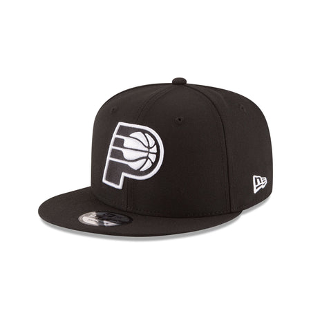Indiana Pacers Basic Black & White 9FIFTY Snapback Hat