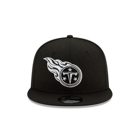 Tennessee Titans Basic Black & White 9FIFTY Snapback Hat