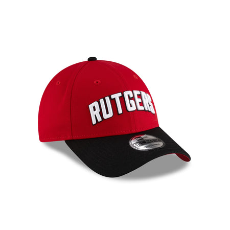 Rutgers Scarlet Knights Scarlet Black 9FORTY Snapback Hat