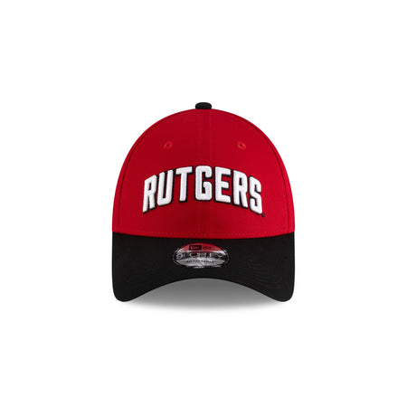 Rutgers Scarlet Knights Scarlet Black 9FORTY Snapback Hat