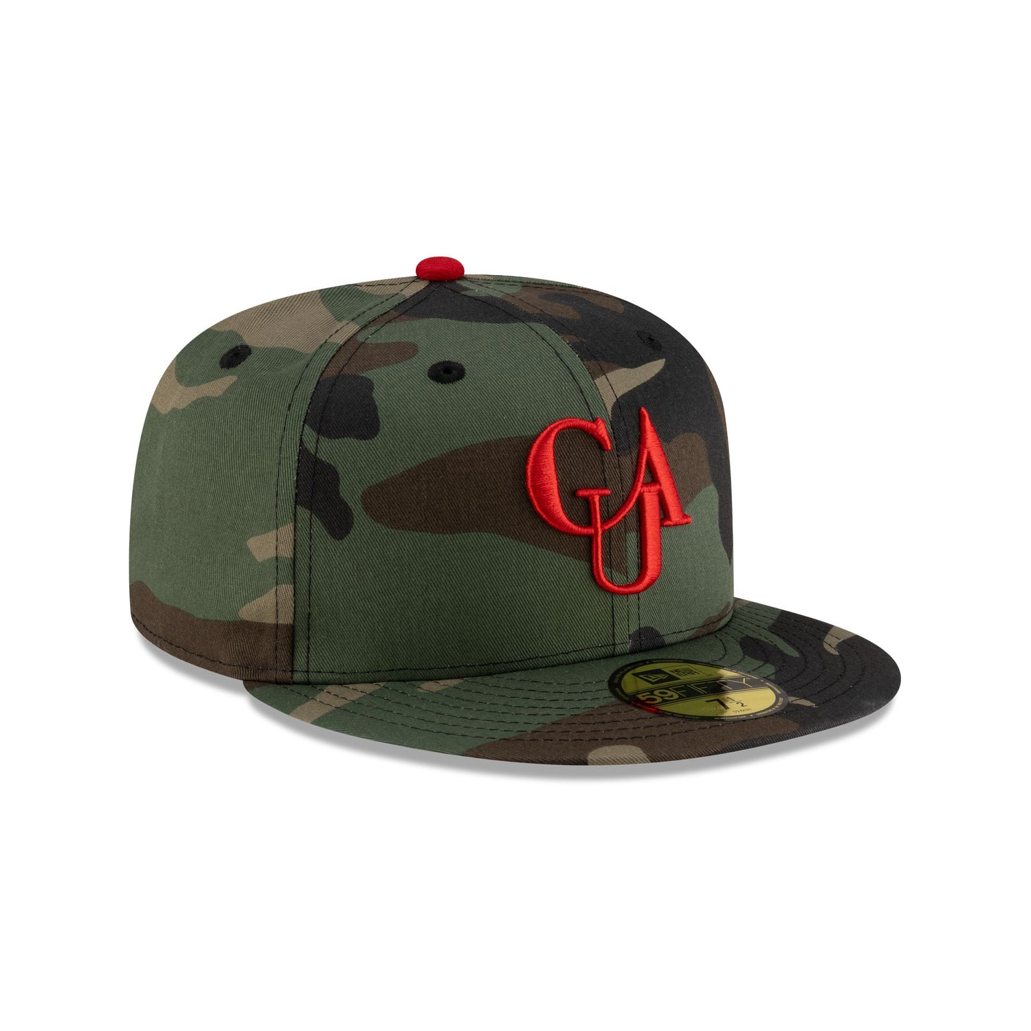 Clark Atlanta Panthers Camo 59FIFTY Fitted Hat