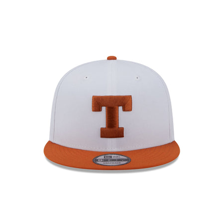 Texas Longhorns Chrome White 9FIFTY Snapback Hat