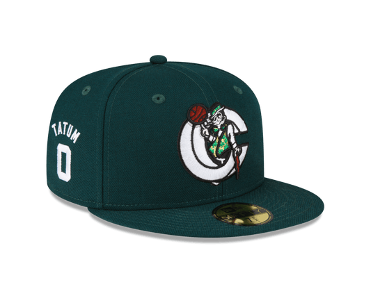 Boston Celtics X Concepts X Jayson Tatum Dark Green 59FIFTY Fitted Hat