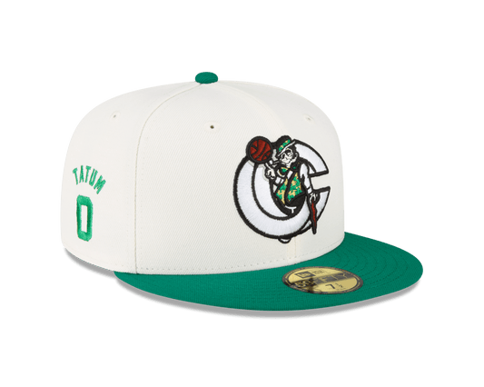 Boston Celtics X Concepts X Jayson Tatum Chrome Green 59FIFTY Fitted Hat