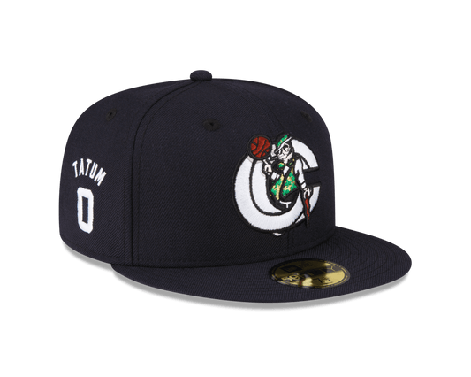 Boston Celtics X Concepts X Jayson Tatum Navy 59FIFTY Fitted Hat