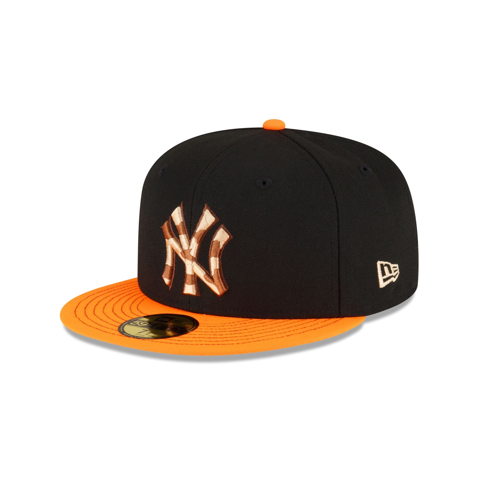 Visor – New Cap Orange Yankees York Era Hat Caps 59FIFTY Fitted Just New