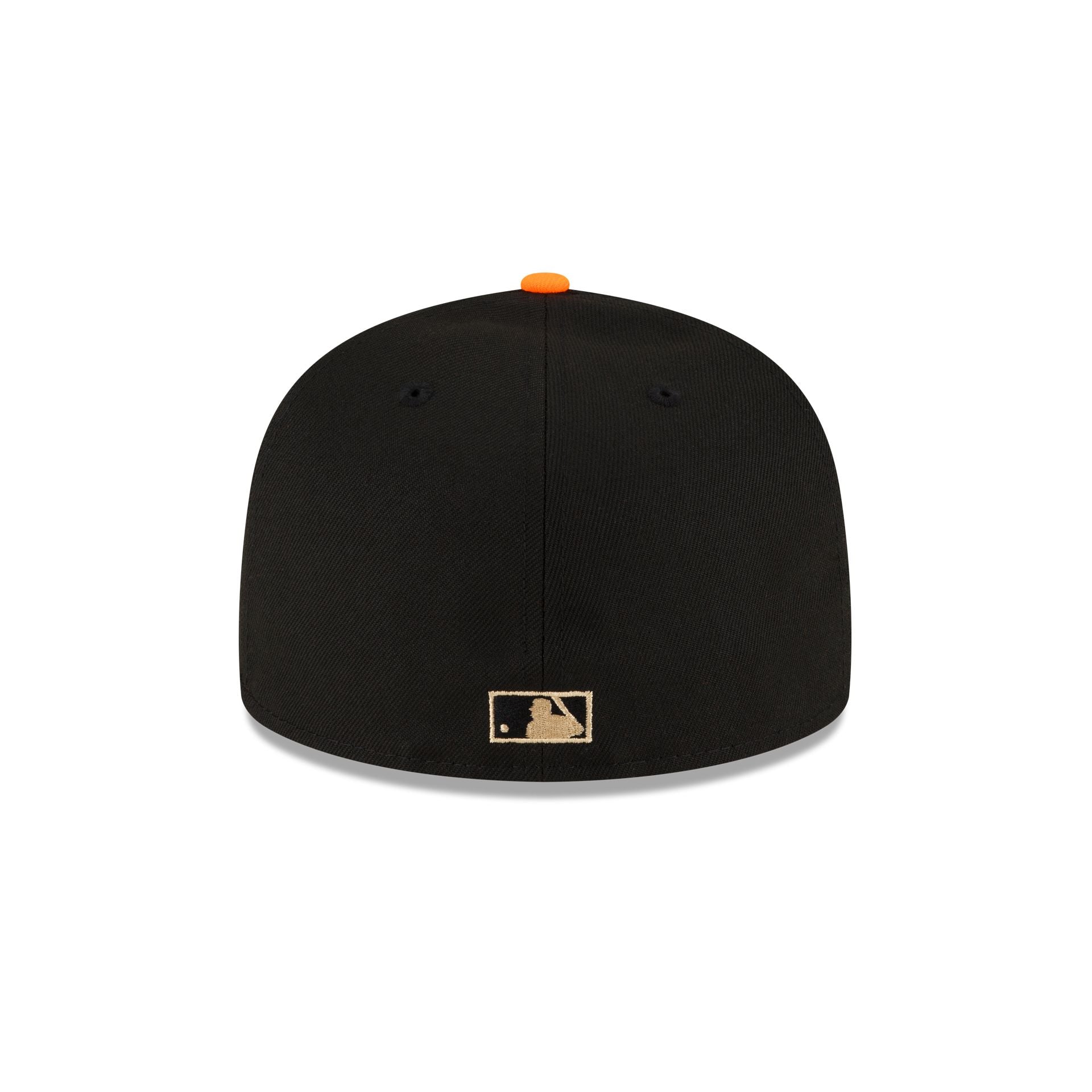 Just Caps Orange New New Yankees 59FIFTY Hat Era Visor York Fitted Cap –