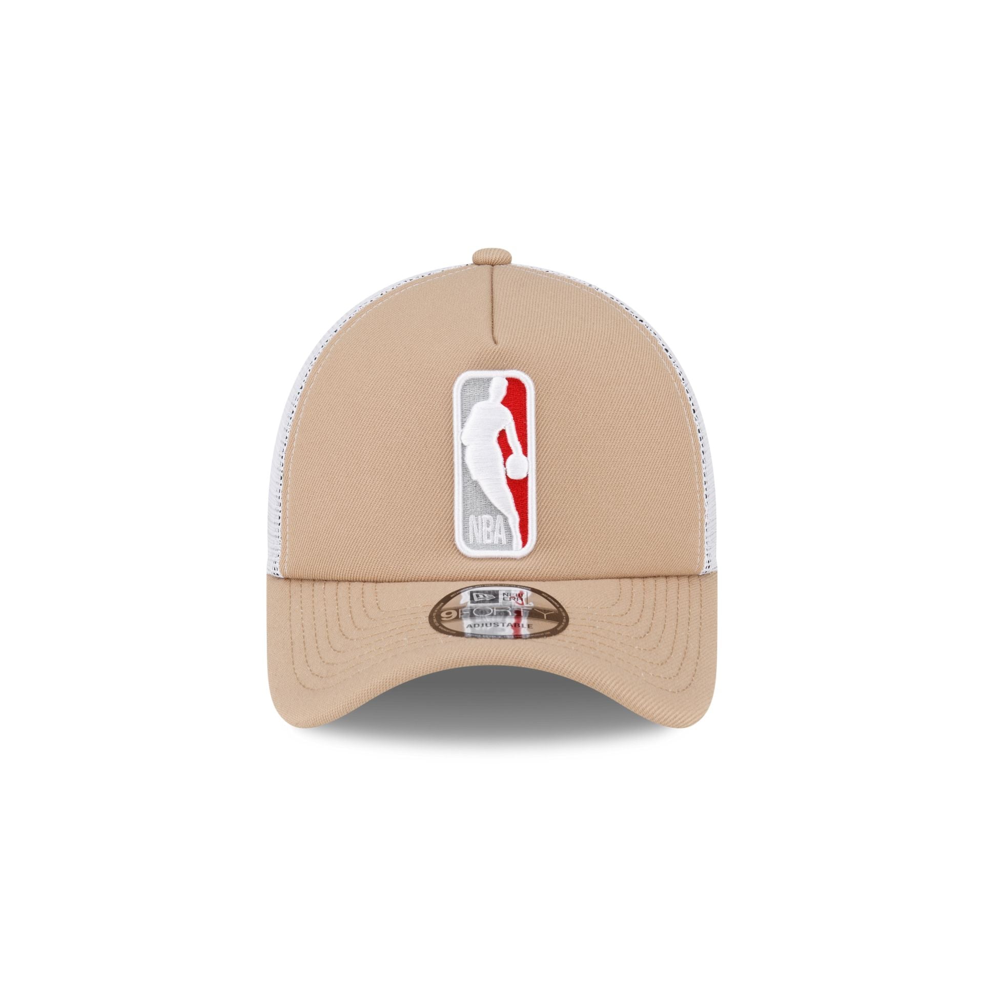 St. Louis City SC New Era Established Patch 9FORTY A-Frame Trucker  Adjustable Hat - Khaki