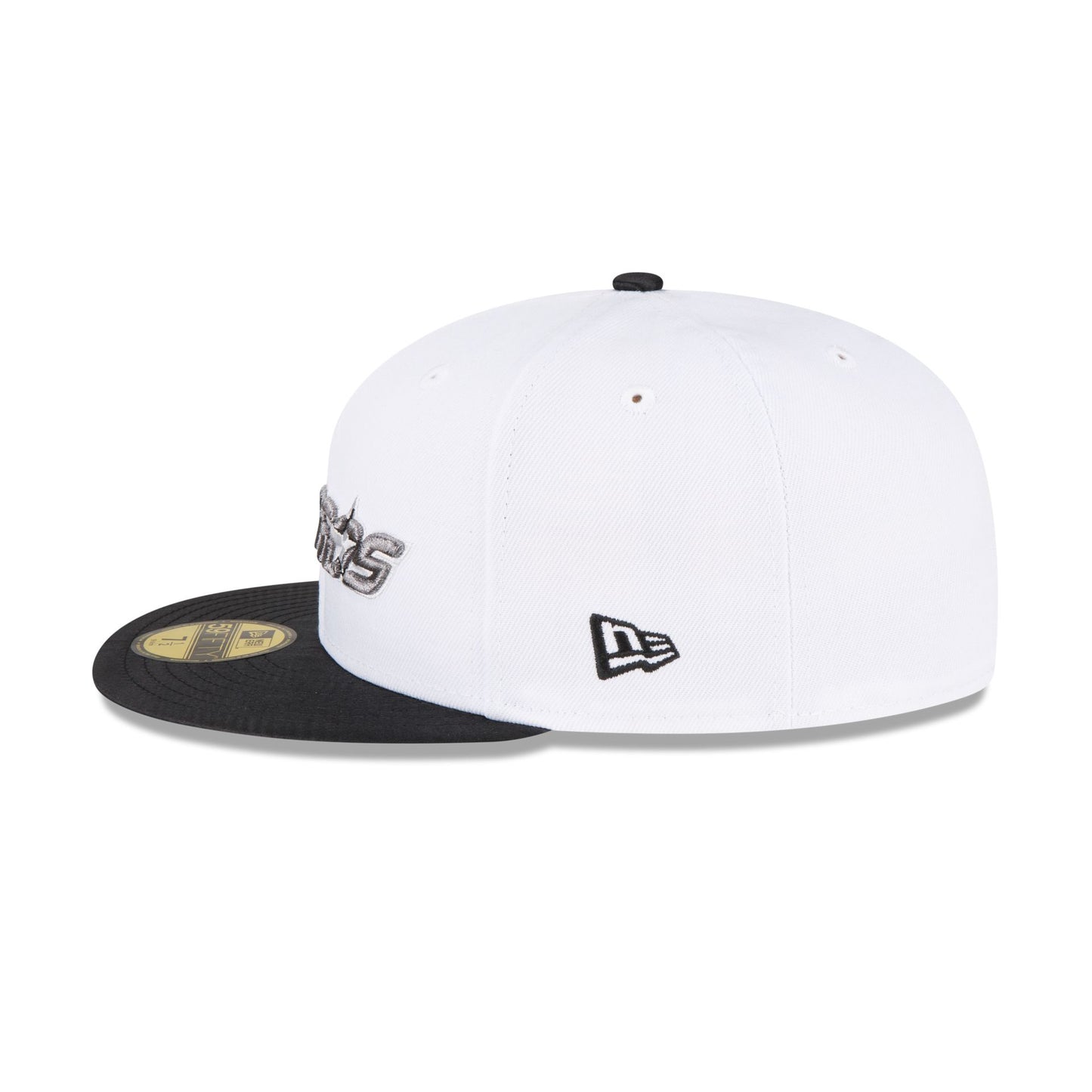 Just Caps Optic White Houston Astros 59FIFTY Fitted Hat