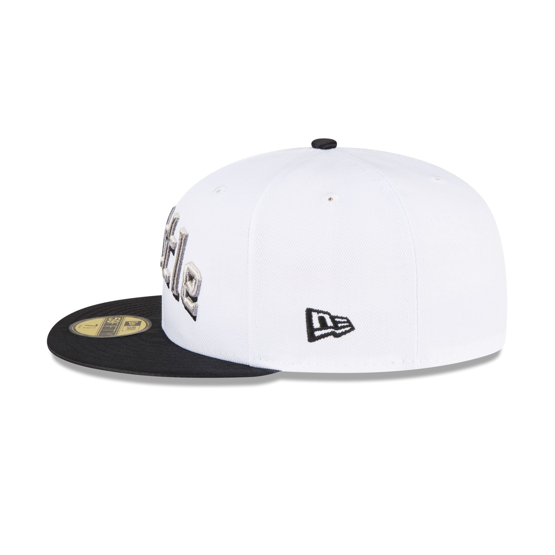 Just Caps Optic White Seattle Mariners 59FIFTY Fitted Hat