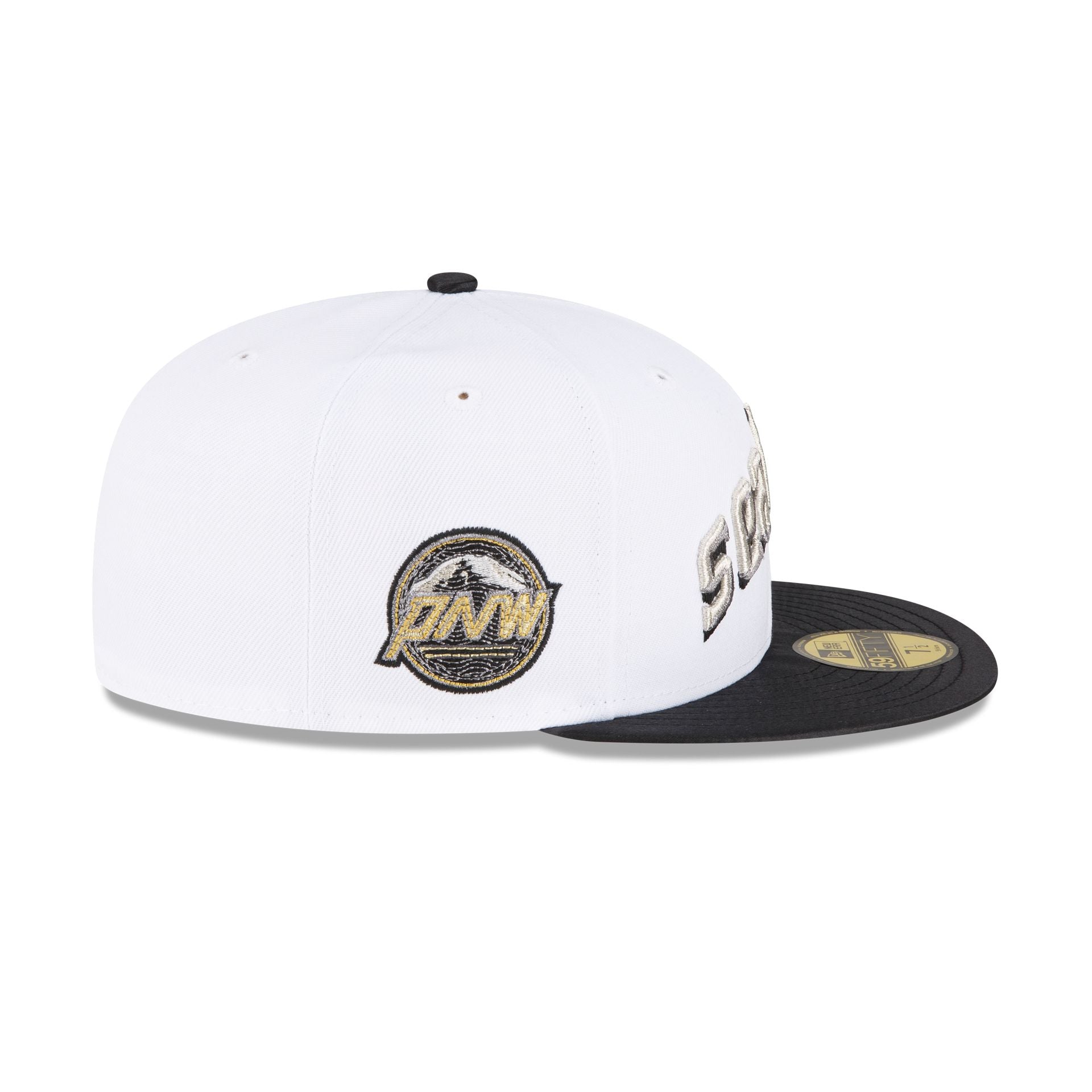 Just Caps Optic White Seattle Mariners 59FIFTY Fitted Hat