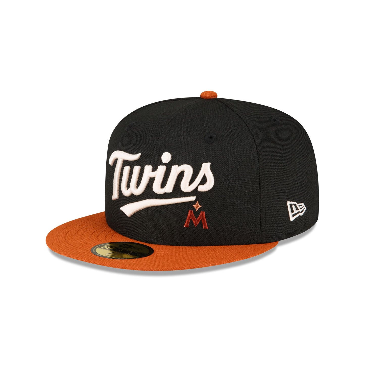 Just Caps Rust Orange St. Louis Cardinals 59FIFTY Fitted Hat, White - Size: 7, MLB by New Era