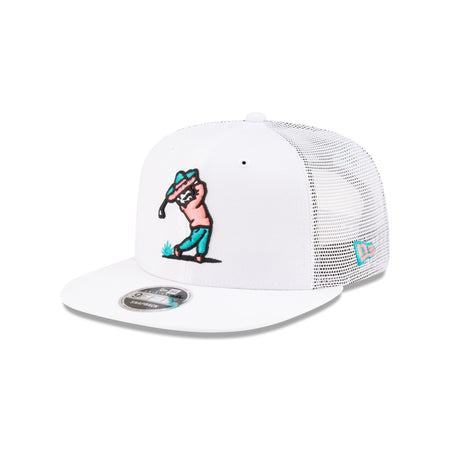 Almigos X New Era Swingin' Bandito White 9FIFTY Original Fit Trucker