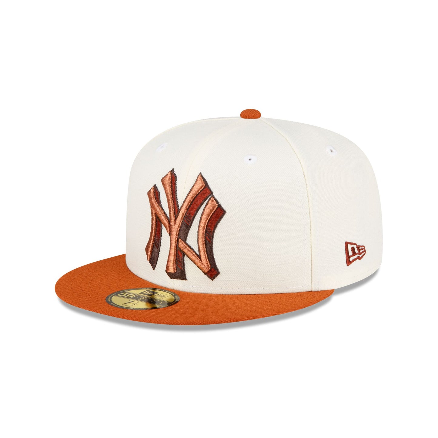 Just Caps Rust Orange St. Louis Cardinals 59FIFTY Fitted Hat, White - Size: 7, MLB by New Era