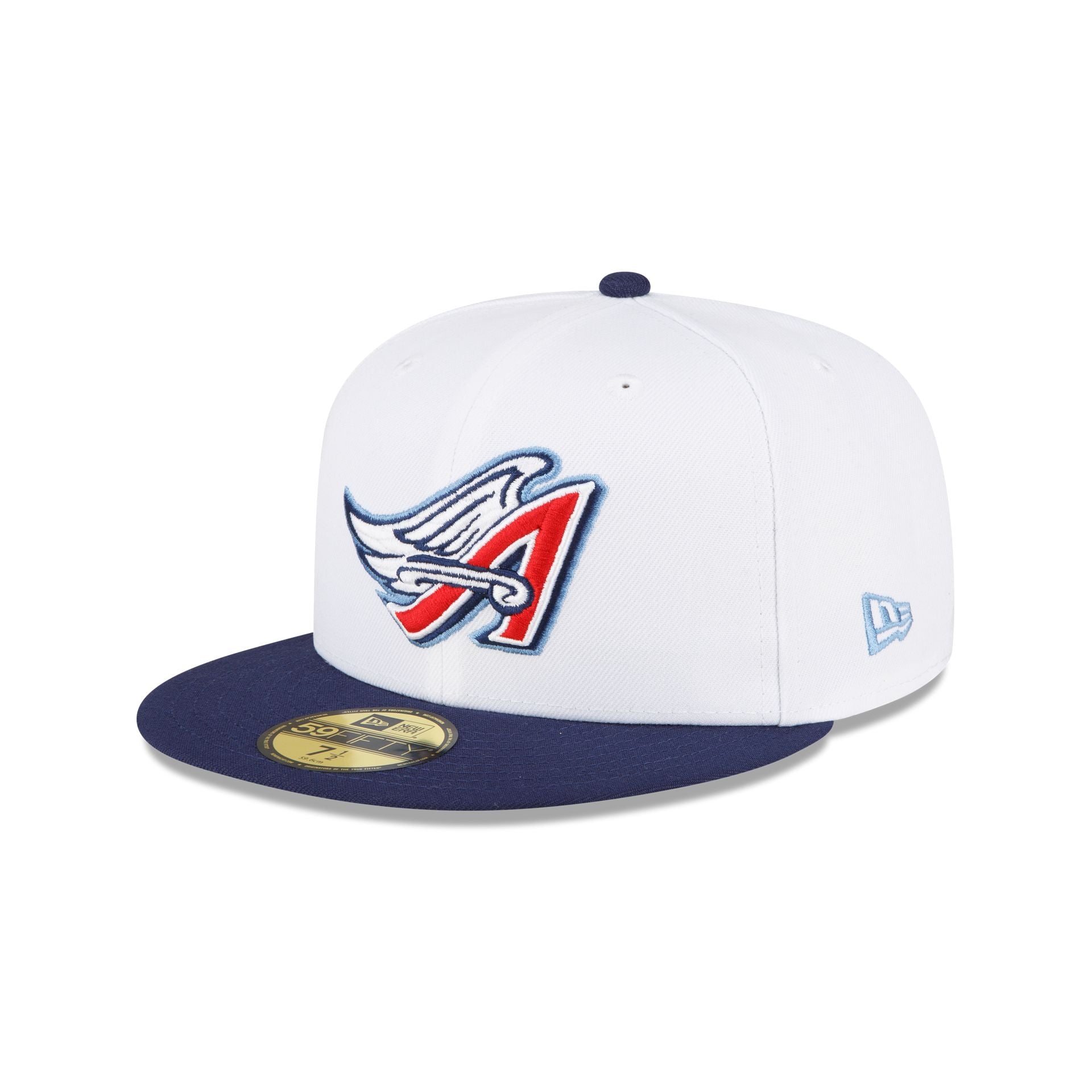 Men's MLB Los Angeles Angels New Era City Connect 59FIFTY Fitted Hat -  Red/White - Sports Closet