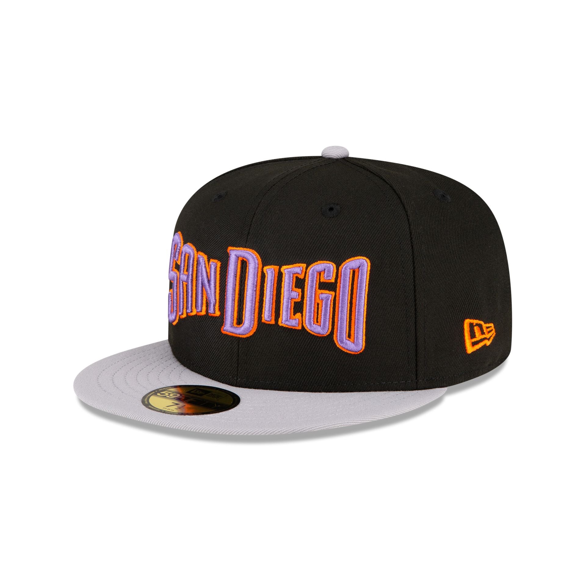 Just Caps Ghost Night San Diego Padres 59FIFTY Fitted Hat – New