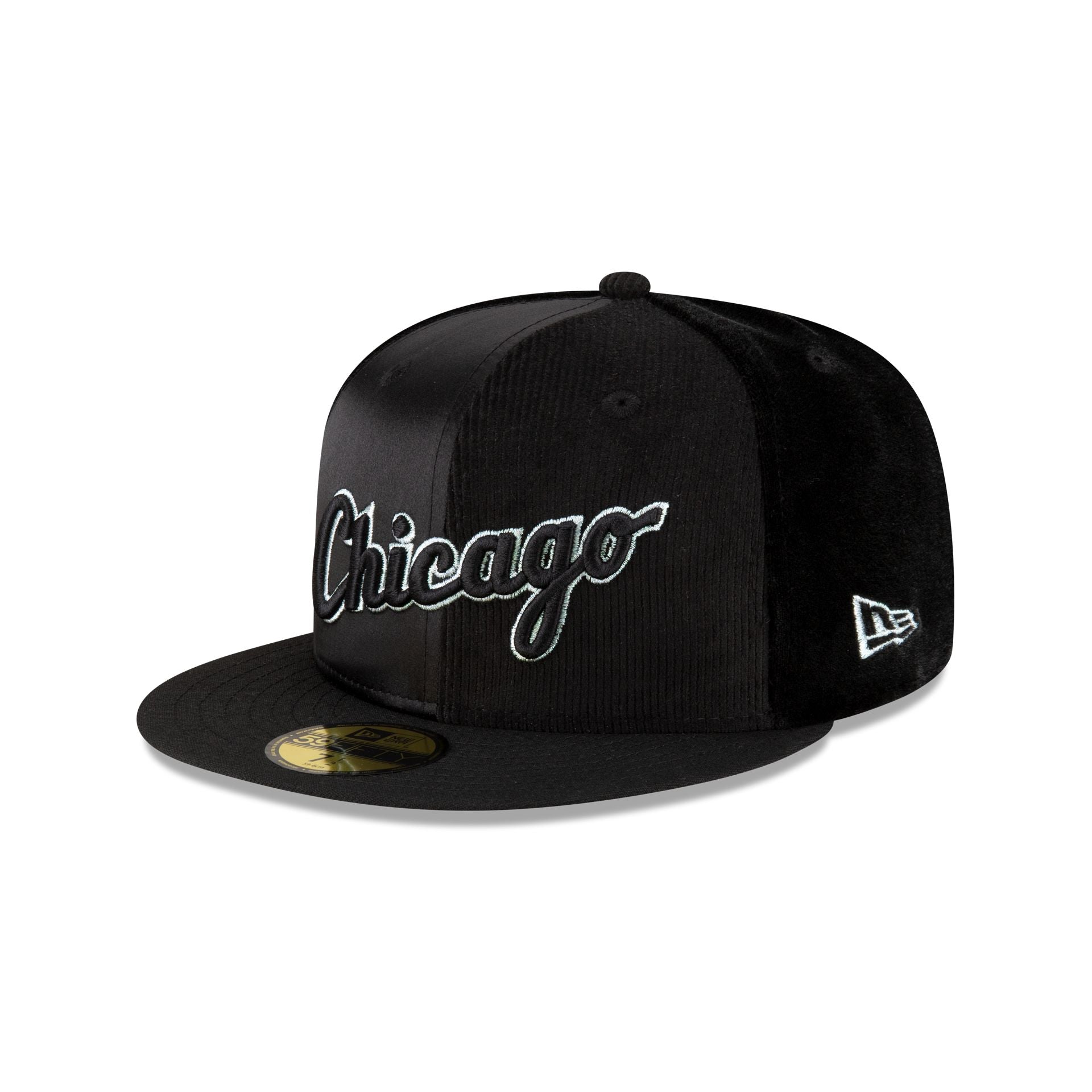 Just Caps Tri-Panel Chicago White Sox 59FIFTY Fitted Hat