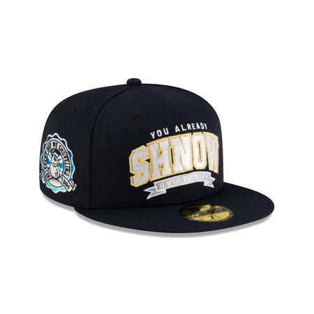 You Already Shnow University Black 59FIFTY Fitted Hat