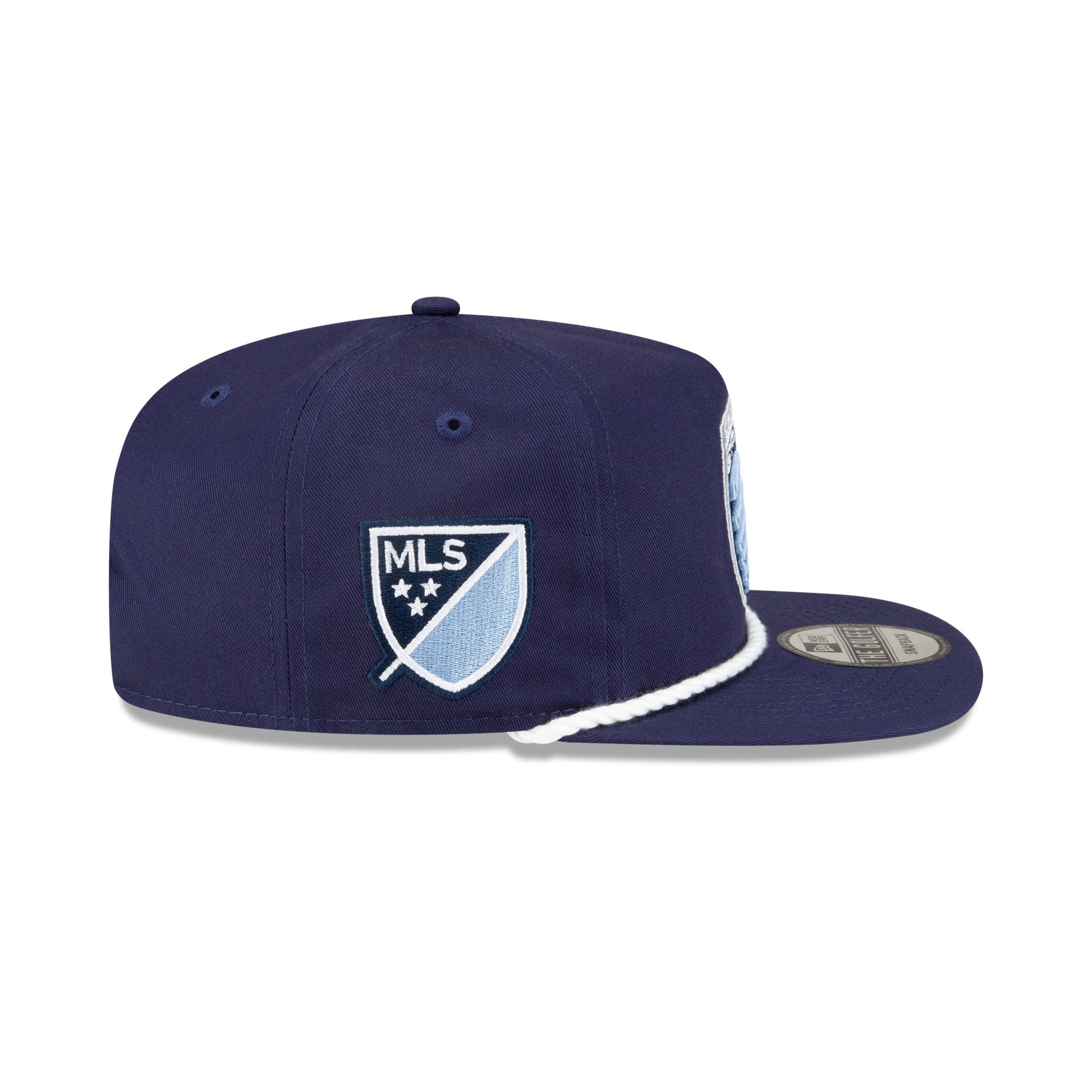 Sporting Kansas City New Era azul marino Kick Off sombrero de