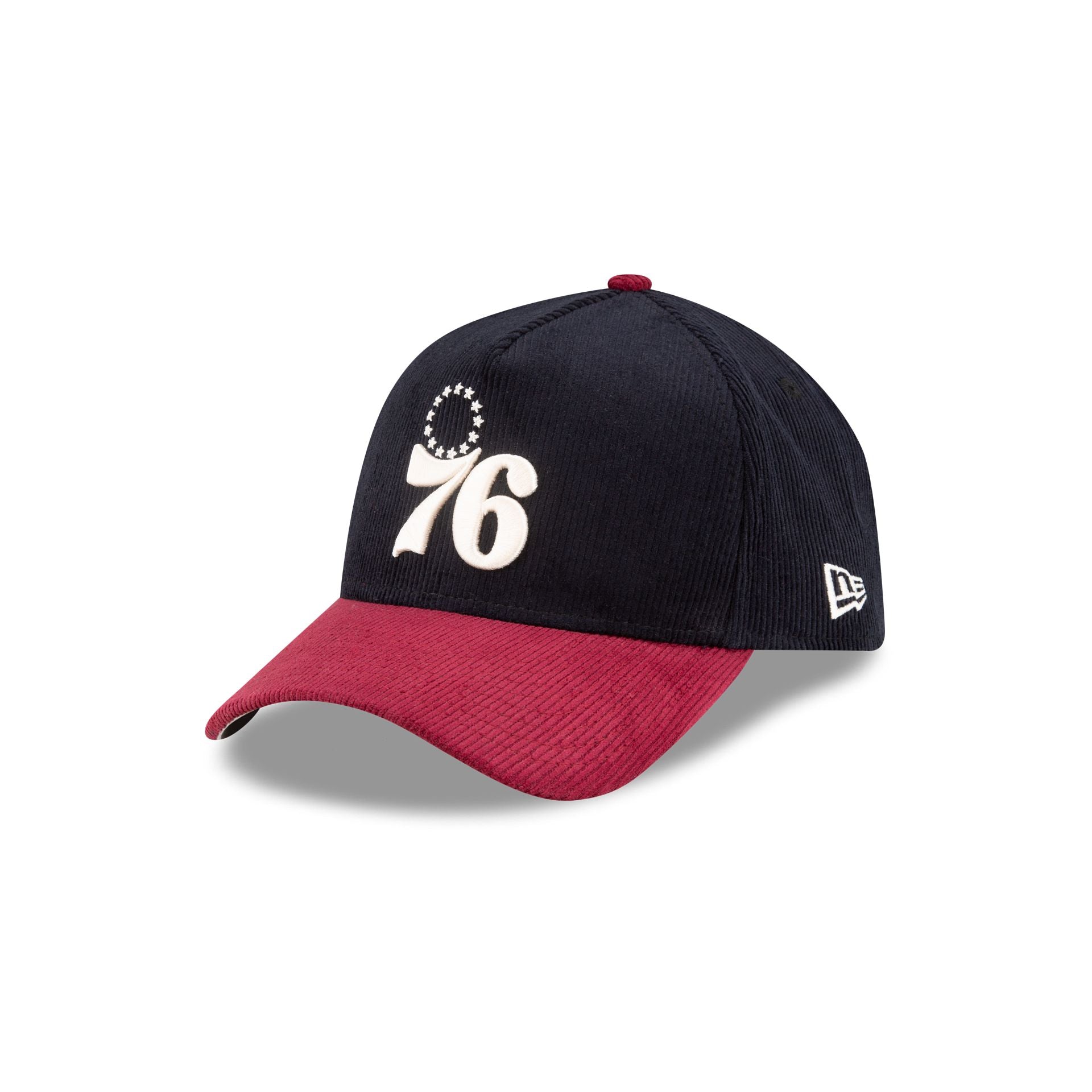 Philadelphia 76ers Navy Corduroy 9FORTY A-Frame Snapback Hat – New Era Cap