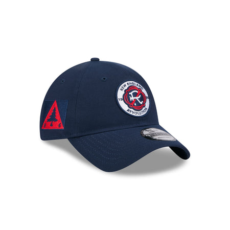 New England Revolution 2024 Jersey Hook 9TWENTY Adjustable Hat