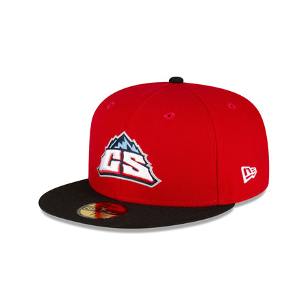 Colorado Springs Sky Sox Red 59FIFTY Fitted Hat