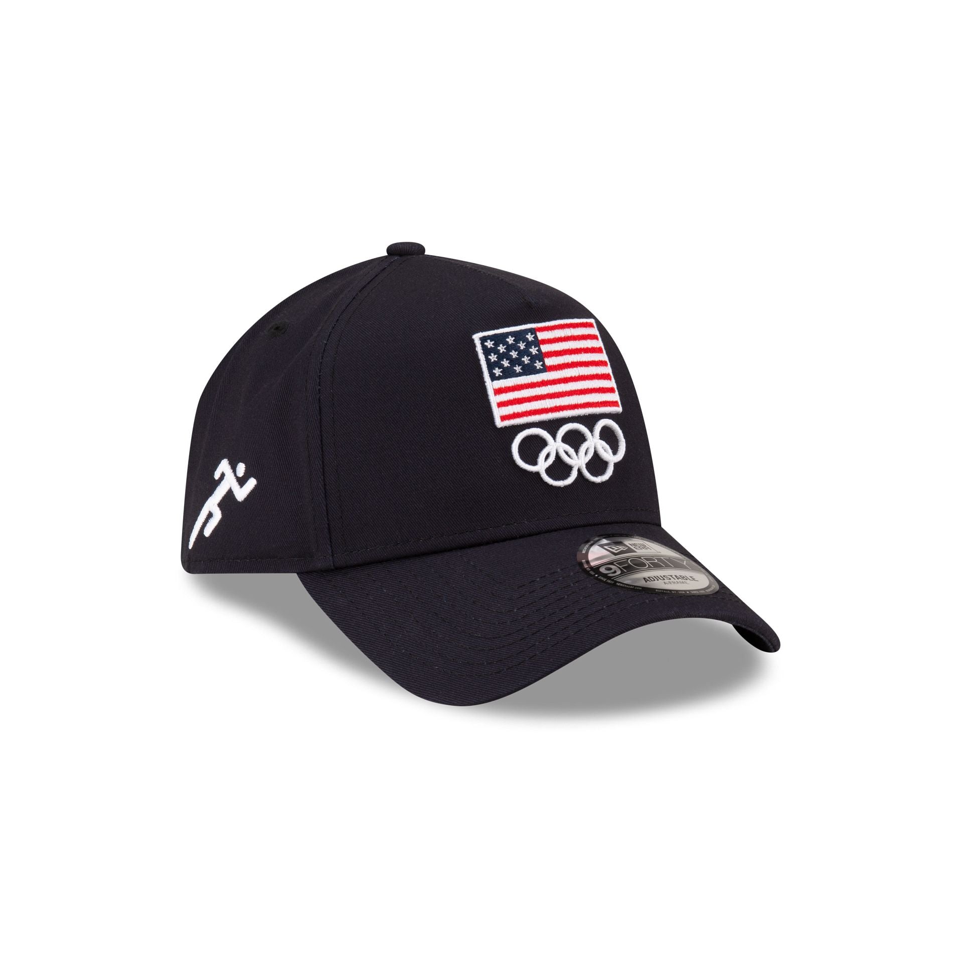 Team USA Track & Field Navy 9FORTY A-Frame Snapback Hat – New Era Cap