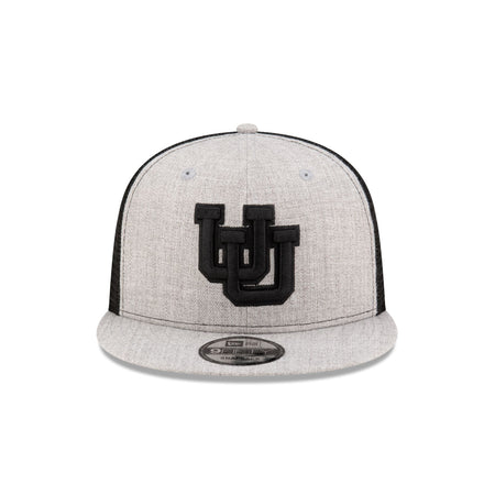 Utah Utes Gray 9FIFTY Snapback Hat