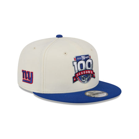 New York Giants 100th Season 9FIFTY Snapback Hat