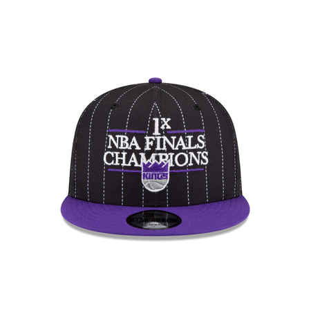 Just Caps NBA Champion Pinstripe Sacramento Kings 9FIFTY Snapback Hat