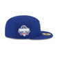 Born X Raised Los Angeles Dodgers Blue 59FIFTY Fitted Hat