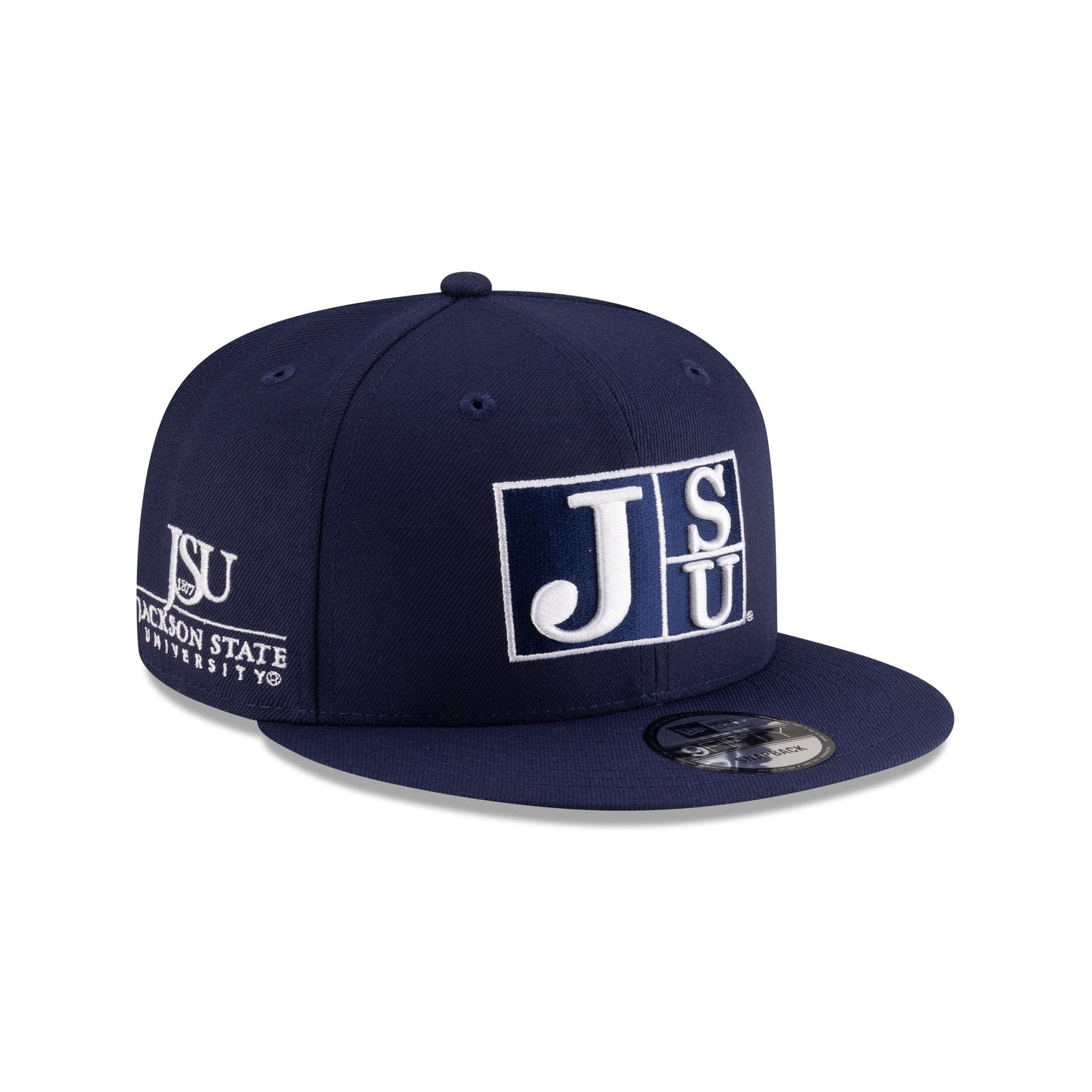 Jackson State Tigers Navy 9FIFTY Snapback Hat