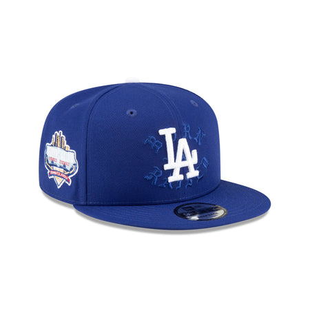 Born X Raised Los Angeles Dodgers Blue 9FIFTY Snapback Hat