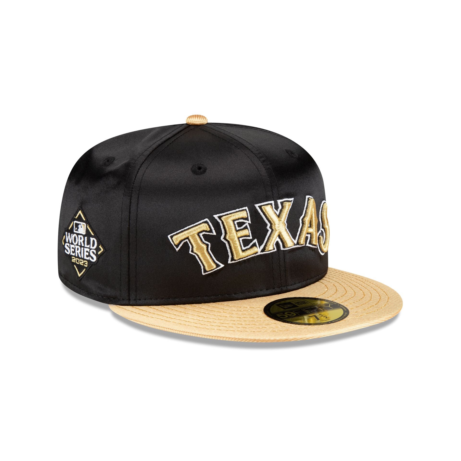 Texas Rangers Metallic Gold 59FIFTY Fitted Hat – New Era Cap