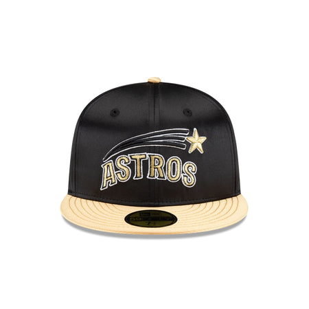 Houston Astros Metallic Gold 59FIFTY Fitted Hat