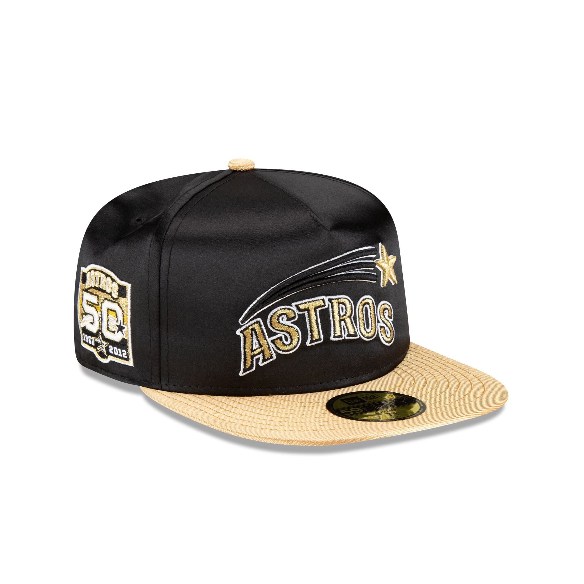 Houston Astros Metallic Gold 59FIFTY A-Frame Fitted Hat – New Era Cap