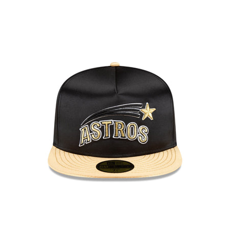 Houston Astros Metallic Gold 59FIFTY A-Frame Fitted Hat