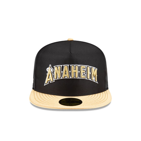 Los Angeles Angels Metallic Gold 59FIFTY A-Frame Fitted Hat