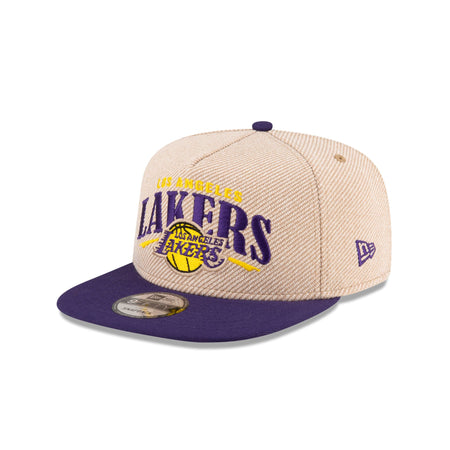 Los Angeles Lakers Terry Heather 9FIFTY A-Frame Snapback Hat