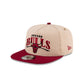 Chicago Bulls Terry Heather 9FIFTY A-Frame Snapback Hat