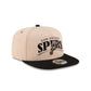 San Antonio Spurs Terry Heather 9FIFTY A-Frame Snapback Hat