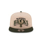 Milwaukee Bucks Terry Heather 9FIFTY A-Frame Snapback Hat