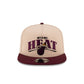 Miami Heat Terry Heather 9FIFTY A-Frame Snapback Hat