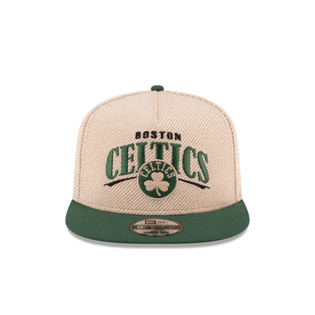 Boston Celtics Terry Heather 9FIFTY A-Frame Snapback Hat