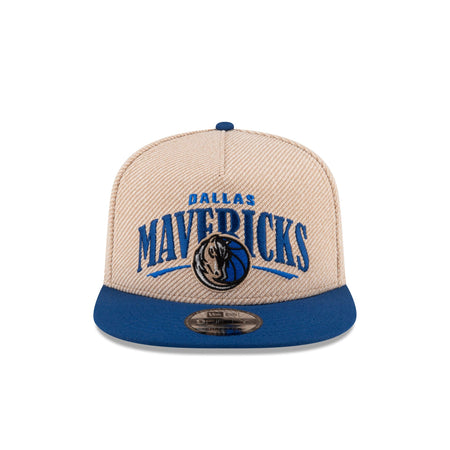 Dallas Mavericks Terry Heather 9FIFTY A-Frame Snapback Hat