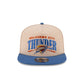 Oklahoma City Thunder Terry Heather 9FIFTY A-Frame Snapback Hat