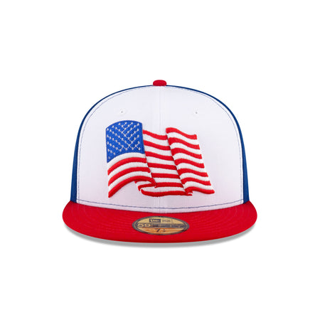 New Era Cap Americana USA Flag 59FIFTY Fitted Hat